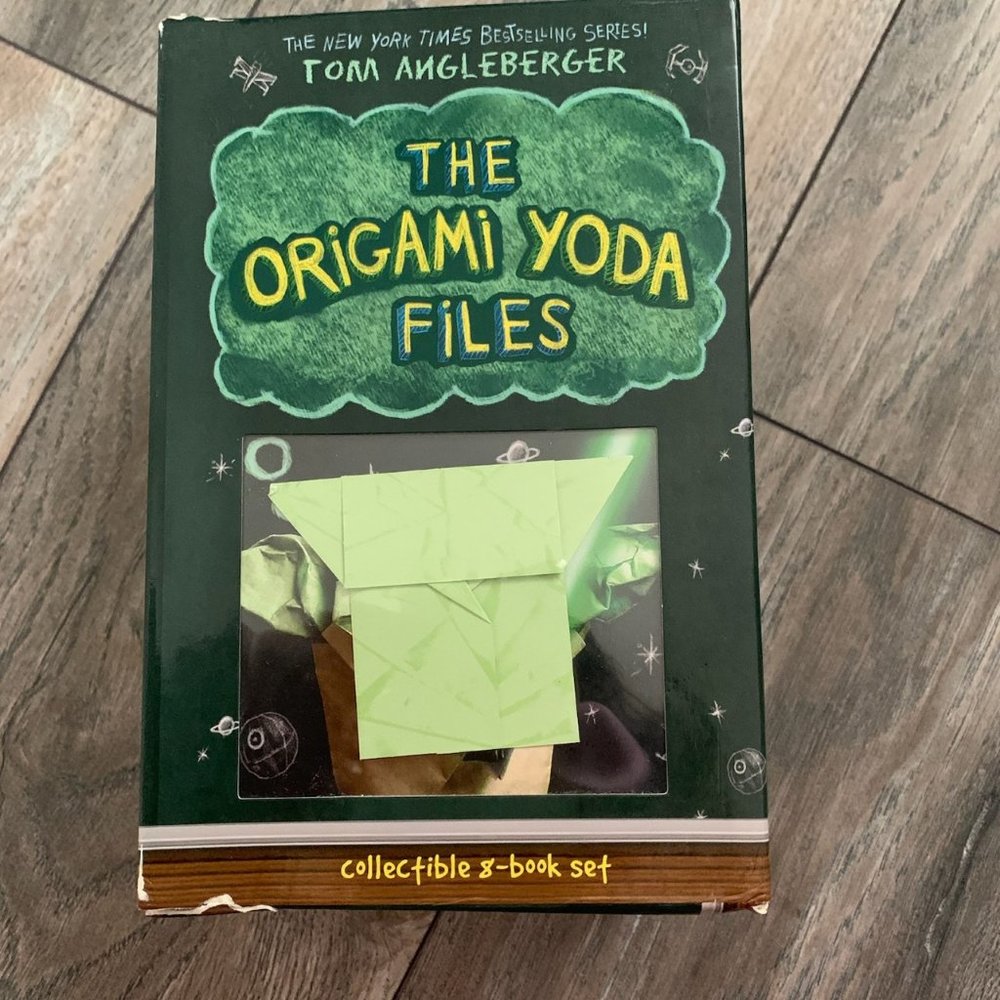 NEW DISTRESSED The Origami Yoda Files: 8 BOOK BOX